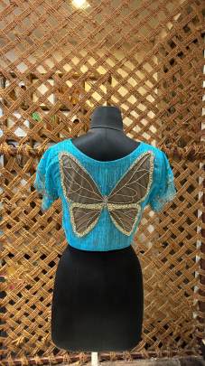 Butterfly Hand Embroidered Blouse