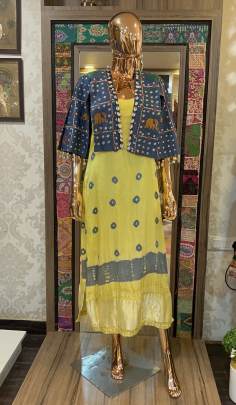Spaghetti kurti     Pant  and jacket